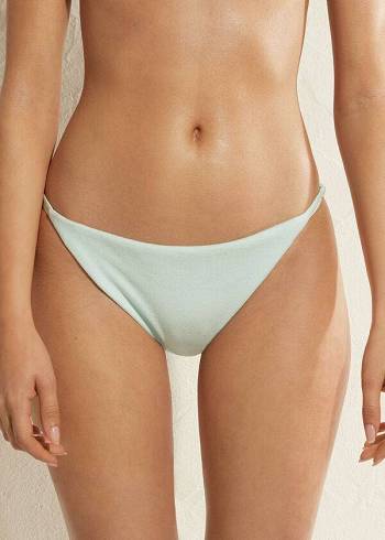 Calzedonia Adjustable Side Beverly Hills Eco Ženske Donji Dio Bikinija Plave | HR2904KI