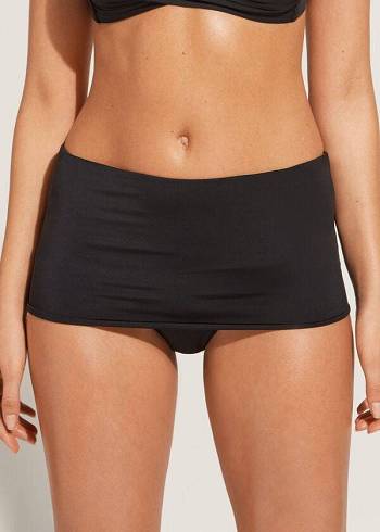 Calzedonia Banded Indonesia Eco Ženske Donji Dio Bikinija Crne | HR2899VD