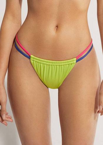 Calzedonia Brazilian String Tokyo Eco Ženske Donji Dio Bikinija Zelene | HR2845UT