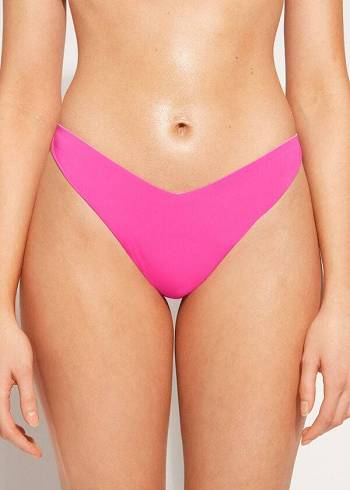 Calzedonia High Cut Brazilian Indonesia Eco Ženske Donji Dio Bikinija Roze | HR2802VD