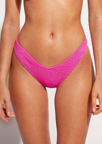 Calzedonia High Cut V-shaped Brazilian Miami Ženske Donji Dio Bikinija Roze | HR2792UT