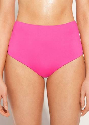 Calzedonia High Shaper Waist Indonesia Eco Ženske Donji Dio Bikinija Roze | HR2782NB