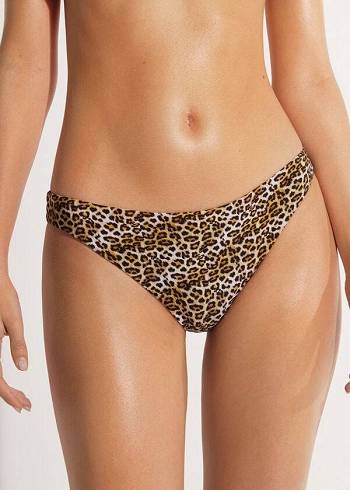 Calzedonia Malindi Ženske Donji Dio Bikinija Smeđe | HR2692JJ