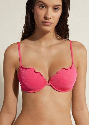 Calzedonia Push Up Formentera Ženske Gornji Dio Bikinija Roze | HR2250JJ