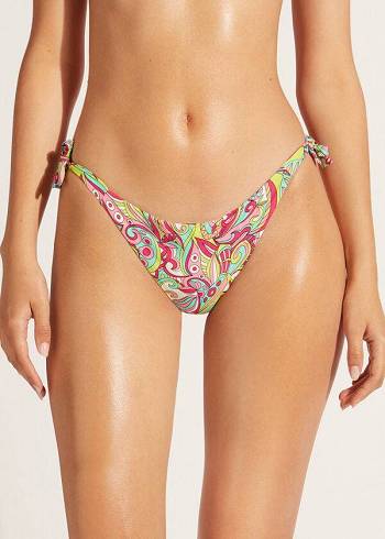 Calzedonia Side Tie Londra Ženske Donji Dio Bikinija Visebojne | HR2627SO