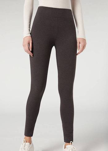 Calzedonia Thermal Ženske Tajice Sive | HR1495HK