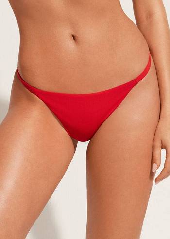 Calzedonia Thong Indonesia Eco Ženske Donji Dio Bikinija Crvene | HR2554YU