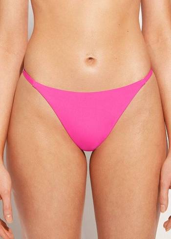 Calzedonia Thong Indonesia Eco Ženske Donji Dio Bikinija Roze | HR2556RW