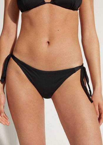 Calzedonia Tied Indonesia Ženske Donji Dio Bikinija Crne | HR2546FM