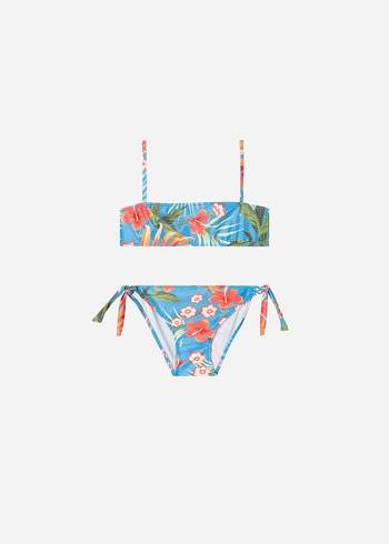 Calzedonia Two-Piece Maui Dječje Kupaći Kostimi Zelene | HR1118EX