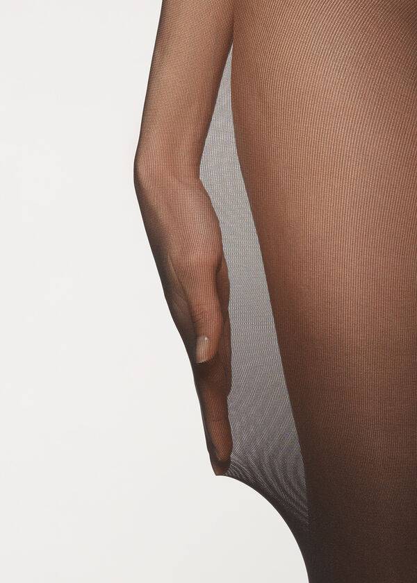 Calzedonia 30 Denier Totally Invisible Opaque Ženske Hulahopke Crne | HR3171OR