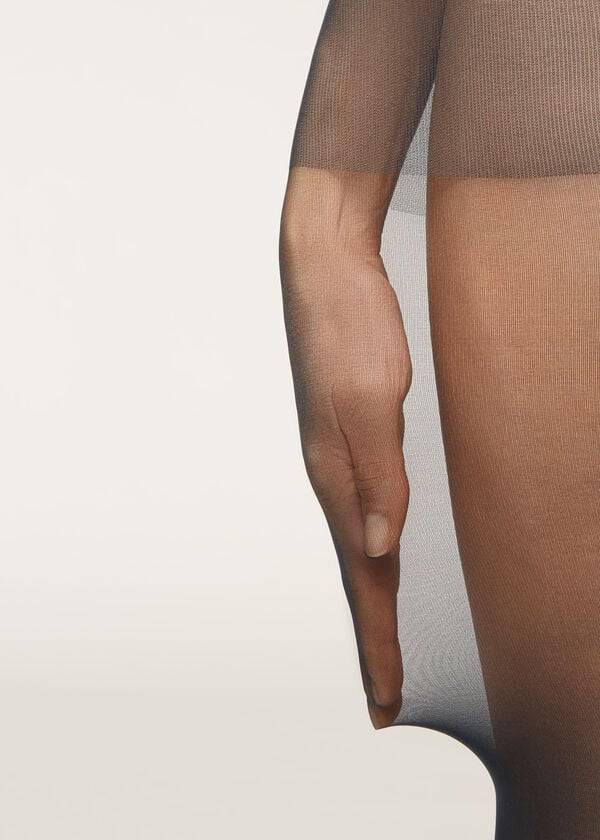 Calzedonia 40 Denier Action Medium Sheer Ženske Hulahopke Plave | HR2996HK