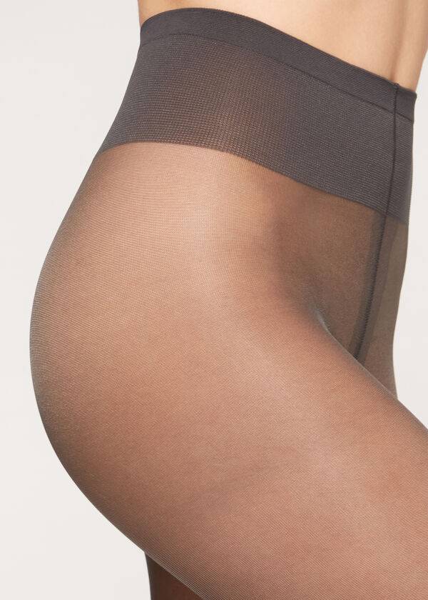 Calzedonia 40 Denier Sheer Ženske Hulahopke Sive | HR2985OR