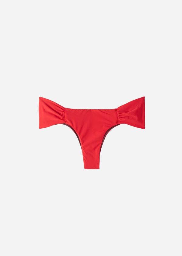 Calzedonia Brazilian Indonesia Eco Ženske Donji Dio Bikinija Crvene | HR2876ZG