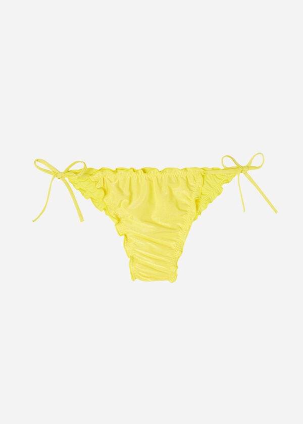 Calzedonia Brazilian String Formentera Ženske Donji Dio Bikinija Žute | HR2857DN