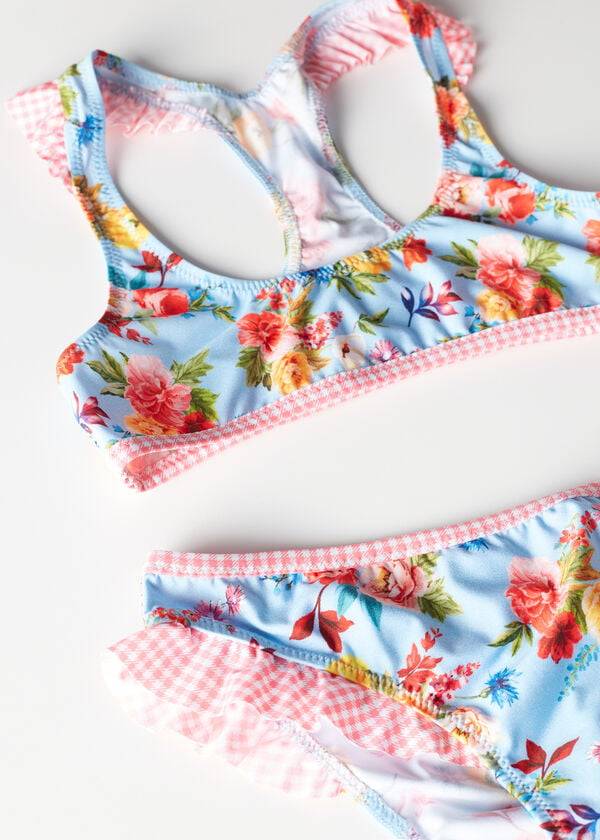 Calzedonia Floral Two-Piece Masha Dječje Kupaći Kostimi Visebojne | HR1152AP