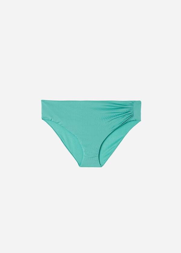 Calzedonia High Waist Indonesia Eco Ženske Donji Dio Bikinija Tirkizne | HR2765HK