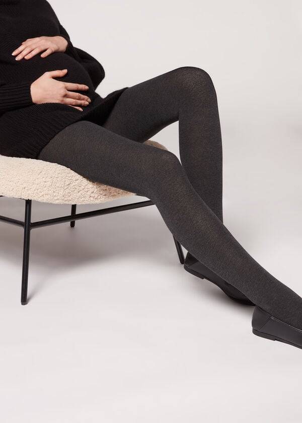 Calzedonia Maternity with Cashmere Opaque Ženske Hulahopke Sive | HR3141DN