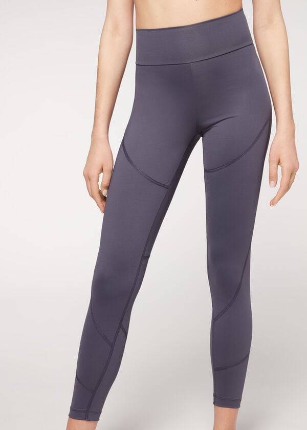 Calzedonia Performance Athletic Ženske Tajice Tamnoplave | HR1521HK