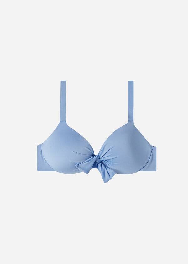 Calzedonia Podstavljena Push Up Indonesia Eco Ženske Gornji Dio Bikinija Plave | HR2374RW