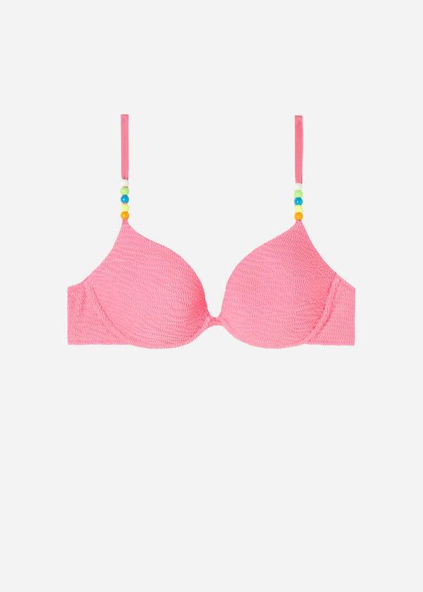 Calzedonia Podstavljena Push-Up San Diego Ženske Gornji Dio Bikinija Roze | HR2314SO