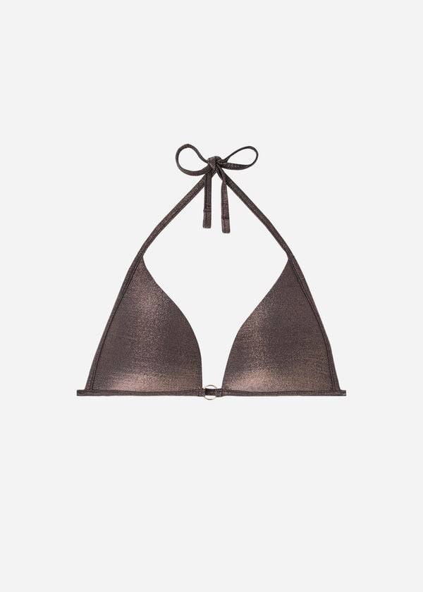 Calzedonia Podstavljena Triangle Hollywood Ženske Gornji Dio Bikinija Crne | HR2291YU