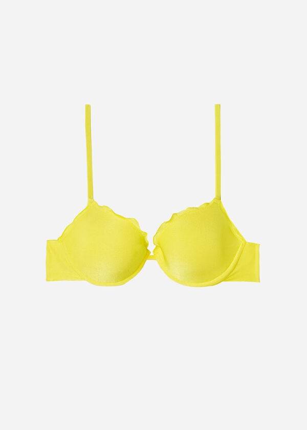 Calzedonia Push Up Formentera Ženske Gornji Dio Bikinija Žute | HR2249HK