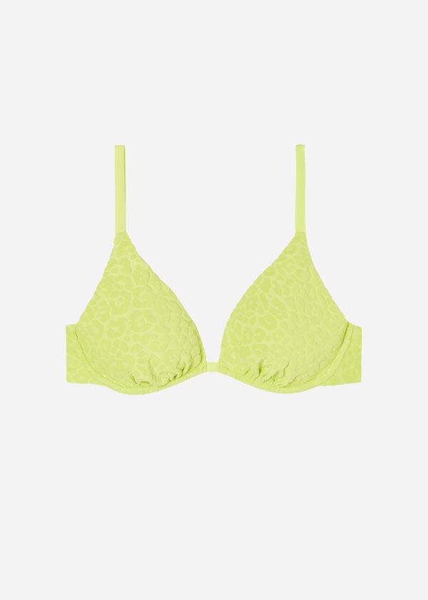 Calzedonia Removable Padding Push Up Bangkok Ženske Gornji Dio Bikinija Zelene | HR2235WY