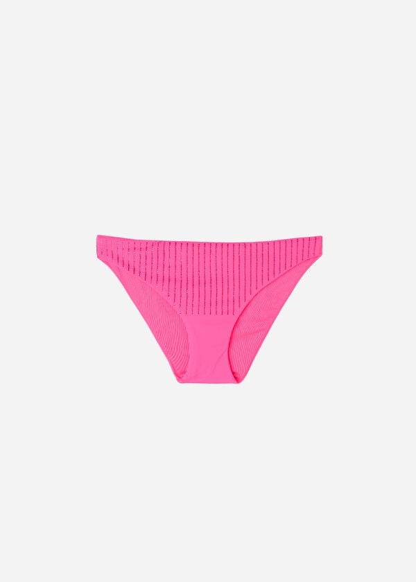 Calzedonia Rhinestone Shanghai Ženske Donji Dio Bikinija Roze | HR2670DN