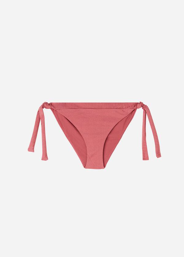 Calzedonia Side Tie Biarritz Ženske Donji Dio Bikinija Smeđe | HR2635RW