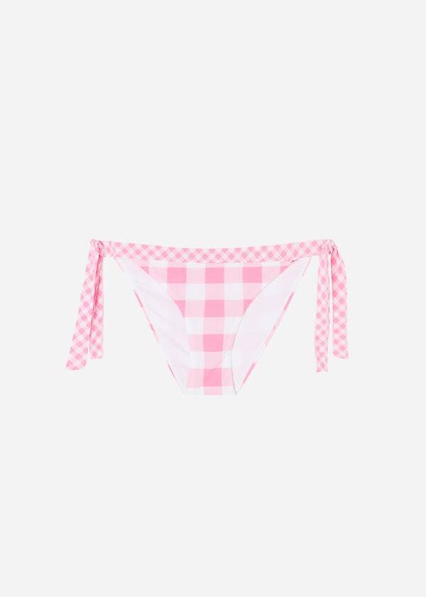 Calzedonia Side Tie Lione Ženske Donji Dio Bikinija Roze | HR2628AP