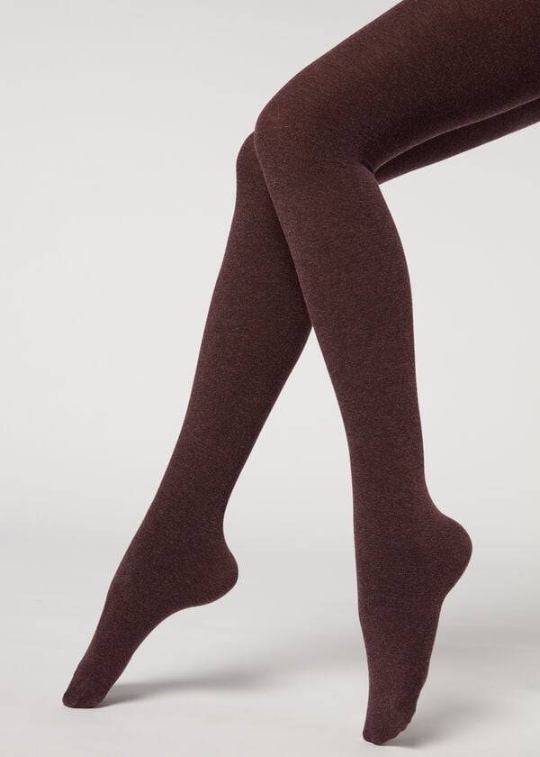 Calzedonia Soft Modal and Cashmere Blend Opaque Ženske Hulahopke Crvene | HR3128IS