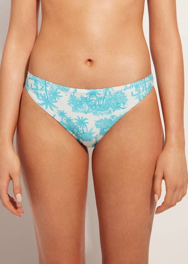 Calzedonia Sorrento Ženske Donji Dio Bikinija Plave | HR2616CE