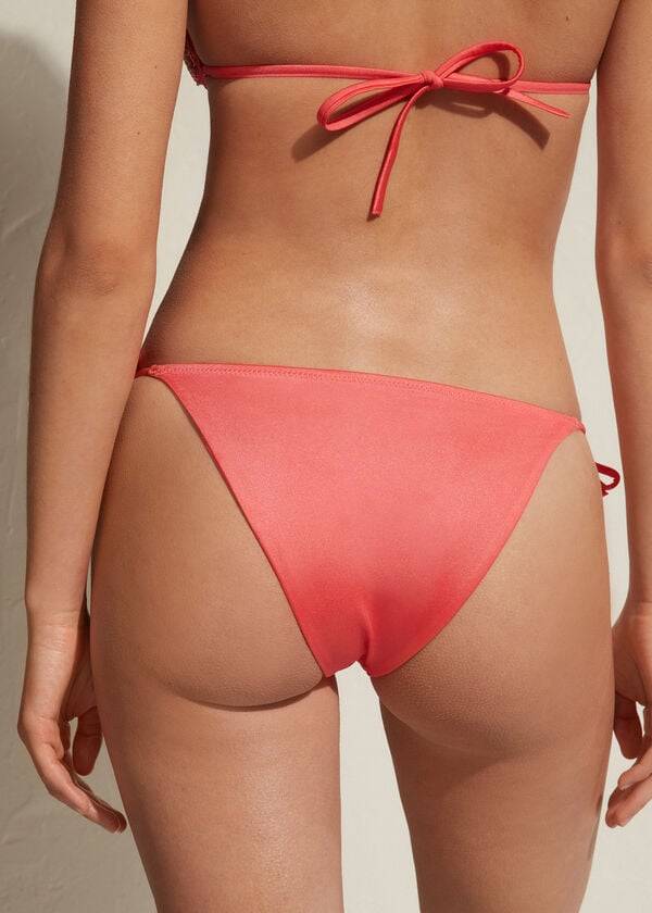 Calzedonia String Cannes Ženske Donji Dio Bikinija Roze | HR2604IS