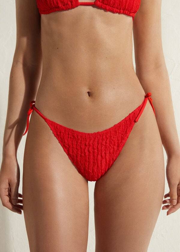 Calzedonia String Marrakech Ženske Donji Dio Bikinija Crvene | HR2587NB