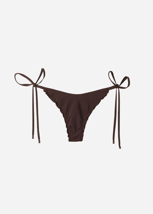 Calzedonia String Thong Islamorada Ženske Donji Dio Bikinija Kafe Smeđe | HR2573DN