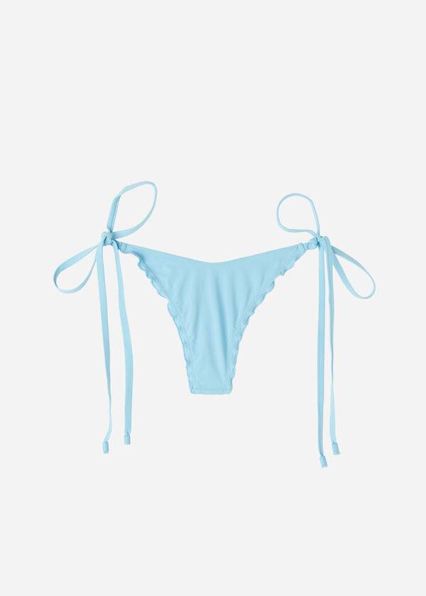 Calzedonia String Thong Islamorada Ženske Donji Dio Bikinija Plave | HR2574SO