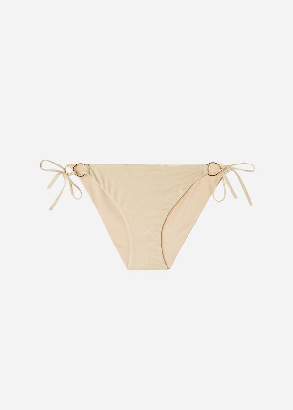 Calzedonia String Tie Abu Dhabi Ženske Donji Dio Bikinija Zlatne | HR2571GL