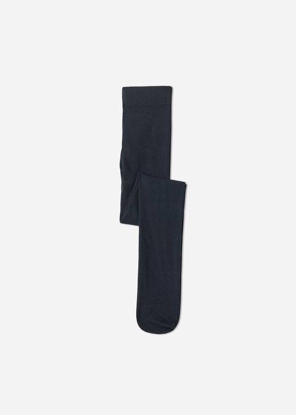 Calzedonia Super Opaque with Cashmere Dječje Hulahopke Plave | HR1181FM