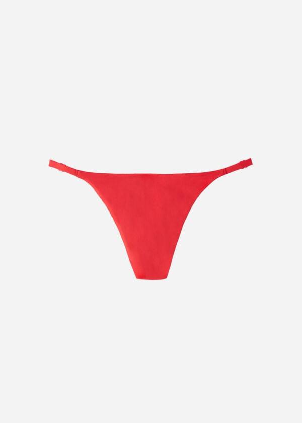 Calzedonia Thong Indonesia Eco Ženske Donji Dio Bikinija Crvene | HR2554YU