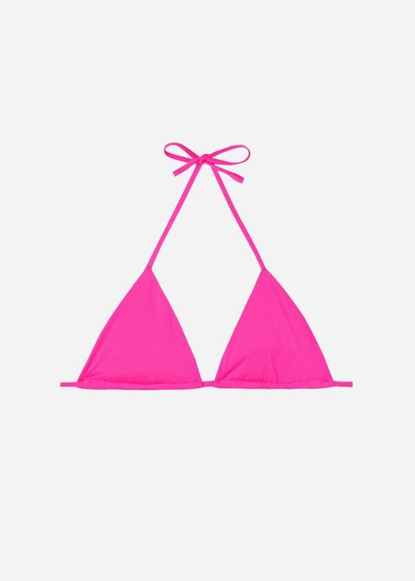 Calzedonia Triangle String Indonesia Eco rosa Ženske Gornji Dio Bikinija Roze | HR2147KI